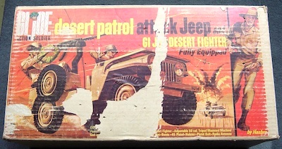GI Joe Desert Patrol Attack Jeep. Click to value or sell one today