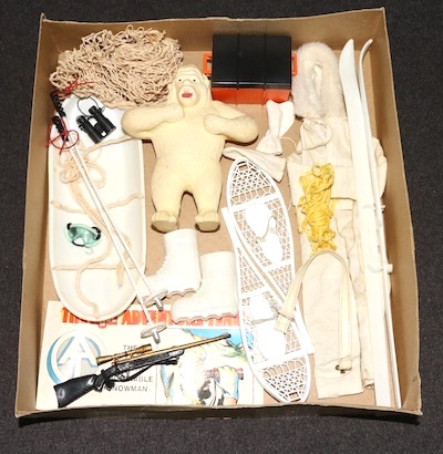 GI Joe Sears Esclusive Search for the Abominable Snowman open box. Click to sell or value one