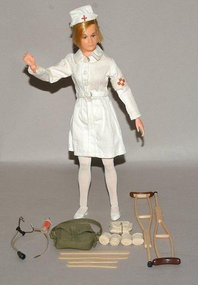 GI Joe GI Nurse out of the box. Click to sell or appraise one