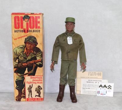 GI Joe Black Action Soldier. Click to sell or appraise yours
