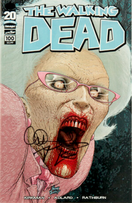 Walking Dead #100: Quitely Variant Cover. Click to sell yours
