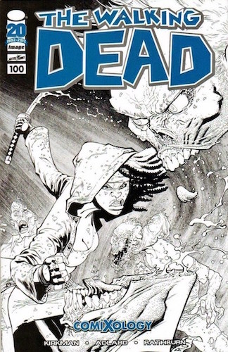 Walking Dead 100 Ottley Sketch Cover (2012). Click to sell or appraise yours