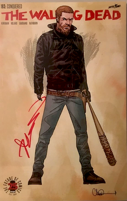 Walking Dead #163: 1:200 Colour Variant Cover. Click to value one