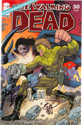 Walking Dead #50: Variant Cover. Click to value one