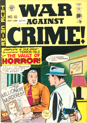 War Against Crime #10: 1st Vault Keeper and Vault of Horror story