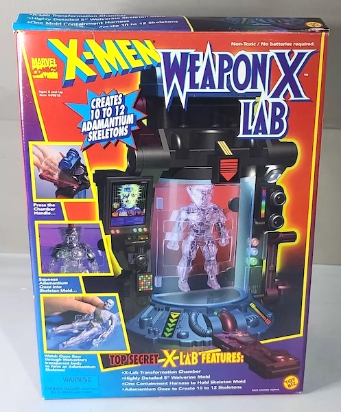 X-Men Weapon X Lab Wolverine Playset. Click to value or sell yours!