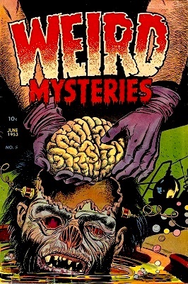 Weird Mysteries #5: Classic brain removal cover