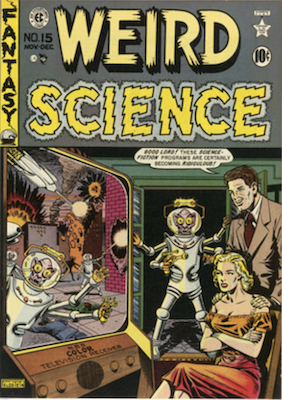 Weird Science #15 (#4): War of the Worlds cover story. Click to sell one