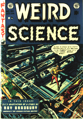 Weird Science #20: cryogenic sleep cover. Click to sell your comics