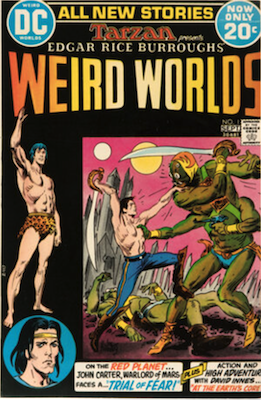 Weird Worlds #1: Another DC horror comics series from the 1970s