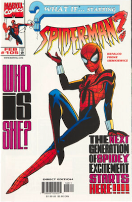 What If vol 2 #105, 1st Spider-Girl (Mary Parker). Click for values