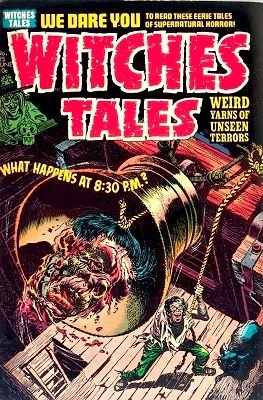 Witches Tales #25: Classic severed head cover
