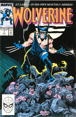 Wolverine #1 (1988): First Patch. Click for values