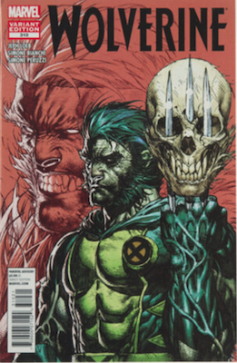 Wolverine #310: Variant edition. Click for values