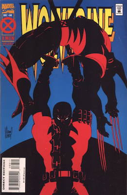 Wolverine #88: Deadpool cover story. Click for values