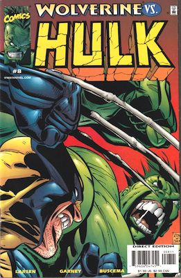 Incredible Hulk vs Wolverine Comic Book Price Guide