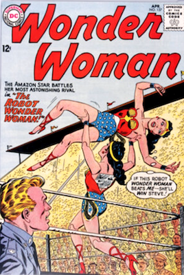 Wonder Woman #137: Diana robot story. Click to sell Wonder Woman comics