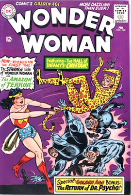 Wonder Woman #160
1st Silver Age Cheetah
