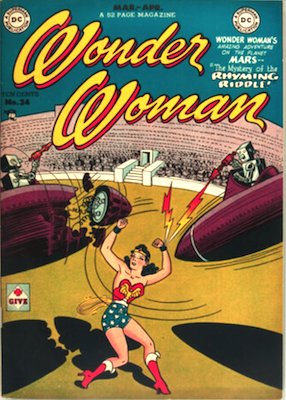Wonder Woman #34
Robot cover