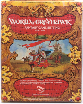 World of Greyhawk box set 1st. Click to sell or appraise yours