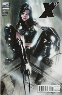 X-23 volume 3 #1, Dell'Otto Variant Cover. Click for values