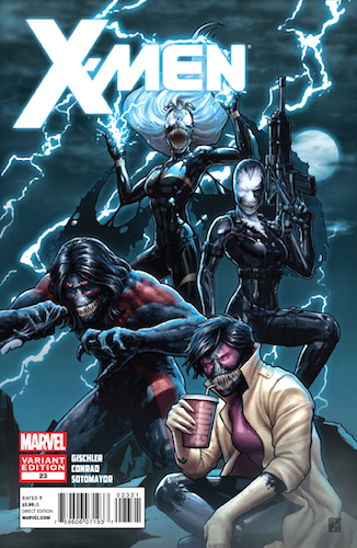 X-Men 23 Variant Edition (2012). Christopher Venom cover. Click to sell yours
