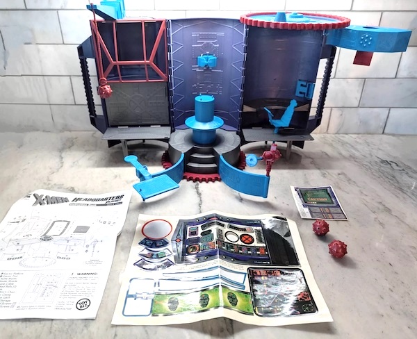 X-Men Headquarters Playset assembled. Click to value yours