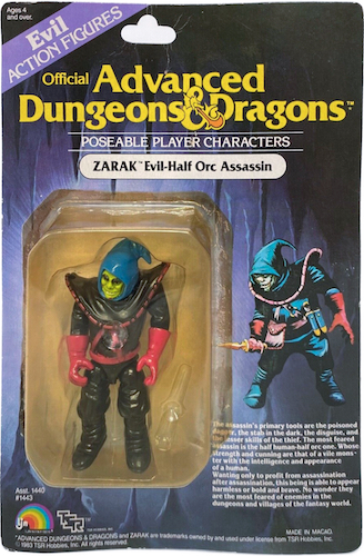 Advanced Dungeons and Dragons
Zarak figure