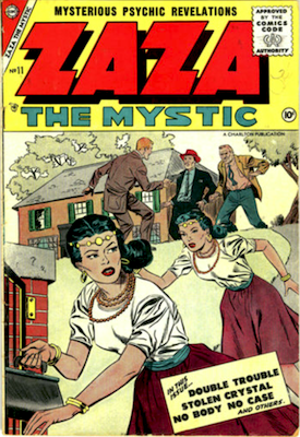 Zaza the Mystic #11: post-Code horror comic