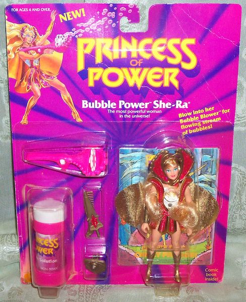 She-Ra Princess of Power: Bubble Power action figure (1986)