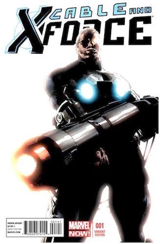 Cable and X-Force 1 Deodato Variant Cover (2013). Click to sell or appraise one