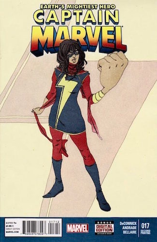 Captain Marvel 17 Second Printing Variant (2014). Click to sell or appraise yours