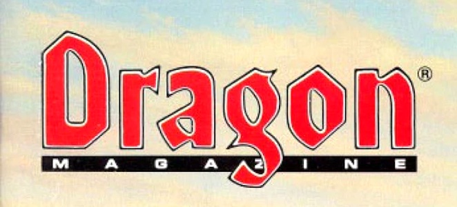 Dragon Magazine was one of two TSR publications supporting their game systems, board games and other products