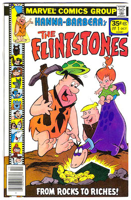 The very rare Flintstones #1 35c price variant