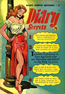 Giant Comics Editions #12 (1949): Very rare Matt Baker cover, record-setting Romance comic. Click to sell your copy