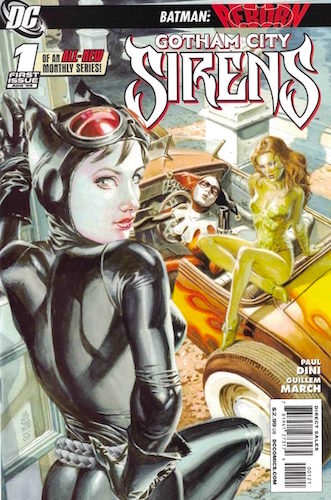 Gotham City Sirens 1 Variant Cover (2009). Click to sell or value yours