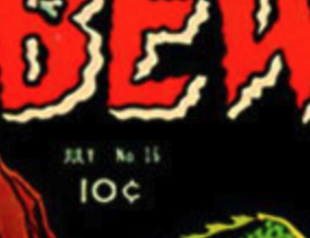 10c cover prices indicate that the comic was published in the 1950s or earlier 10c cover prices indicate that the comic was published in the 1950s or earlier