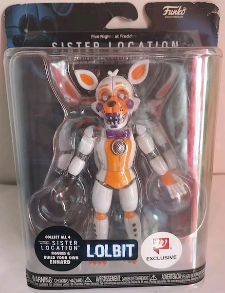 Funko Five Night's At Freddy's Lolbit 5" Action Figure Sister Location. Click for a free appraisal