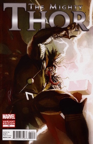 Mighty Thor 10 Variant Edition (2012). Click to sell or value yours