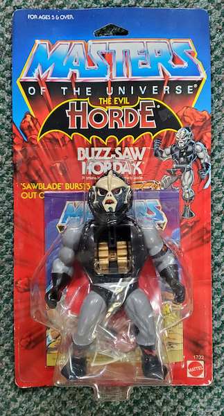 Masters of the Universe: Buzz-Saw Hordak action figure (1987)