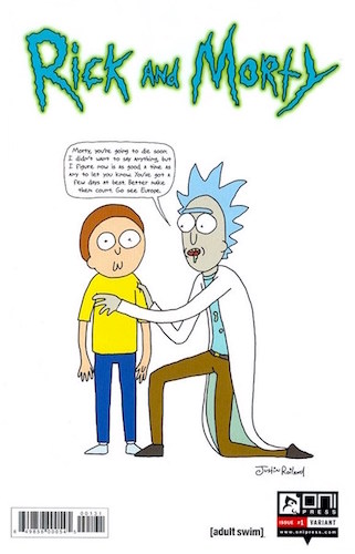 Rick and Morty 1 Roiland Variant Cover Comic (2015). Click to sell or appraise your copy
