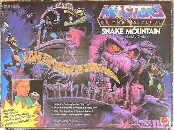 Masters of the Universe Snake Mountain playset