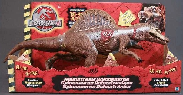 Jurassic Park III Electronic Re-Ak A-Tak Animatronic Spinosaurus