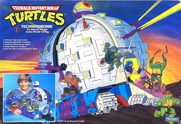 Teenage Mutant Ninja Turtles: Technodrome playset by Playmates