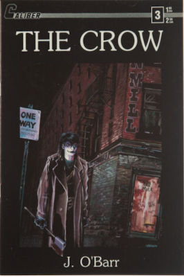 Caliber Press published The Crow #3 in 1989