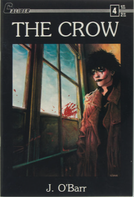 Caliber Press published The Crow #4 in 1989