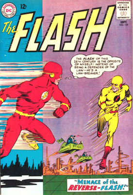 Flash #139: 1st Reverse Flash/Professor Zoom. Click for values