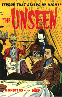 the Unseen comic #14: Golden Age horror comics