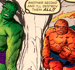 The two strongest characters in the Marvel Universe fought several times over the years