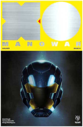 X-O Manowar 1 Brushed Metal Variant Cover (2017). Click to sell yours